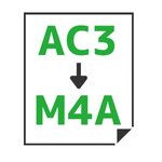 AC3→M4A変換