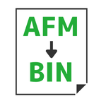 AFM→BIN変換