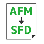 AFM→SFD変換