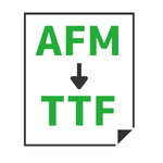 AFM→TTF変換