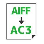 AIFF→AC3変換