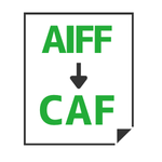 AIFF→CAF変換