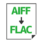 AIFF→FLAC変換