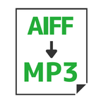 AIFF→MP3変換