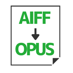 AIFF→OPUS変換
