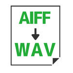 AIFF→WAV変換