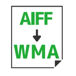 AIFF→WMA変換