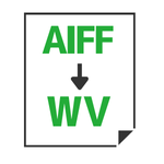 AIFF→WV変換