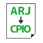 ARJ→CPIO変換