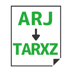 ARJ→TAR.XZ変換
