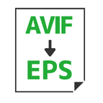 AVIF→EPS変換