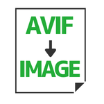 AVIF→画像変換