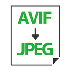 AVIF→JPG変換