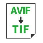 AVIF→TIF変換