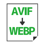 AVIF→WEBP変換