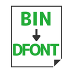 BIN→DFONT変換