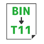 BIN→T11変換