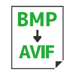 BMP→AVIF変換
