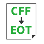 CFF→EOT変換