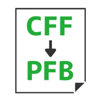 CFF→PFB変換