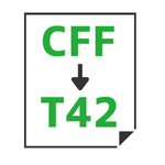 CFF→T42変換