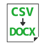 CSV→DOCX変換