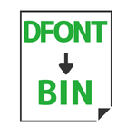 DFONT→BIN変換