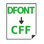 DFONT→CFF変換
