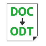 DOC→ODT変換