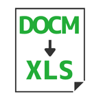 DOCM→XLS変換
