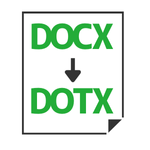 DOCX→DOTX変換