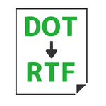 DOT→RTF変換