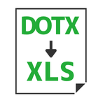 DOTX→XLS変換