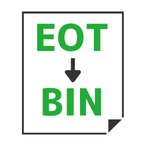 EOT→BIN変換