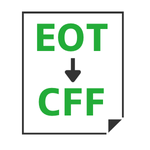 EOT→CFF変換