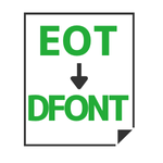 EOT→DFONT変換