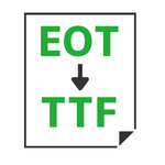 EOT→TTF変換