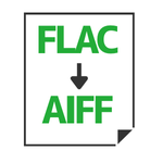FLAC→AIFF変換