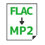 FLAC→MP2変換