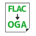 FLAC→OGA変換