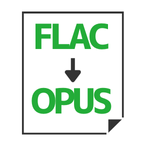 FLAC→OPUS変換
