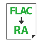 FLAC→RA変換