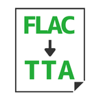 FLAC→TTA変換