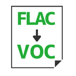FLAC→VOC変換