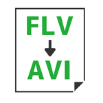 FLV→AVI変換