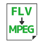 FLV→MPEG変換