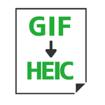GIF→HEIC変換
