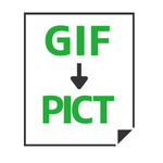 GIF→PICT変換