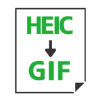 HEIC→GIF変換