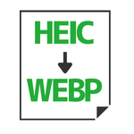 HEIC→WEBP変換